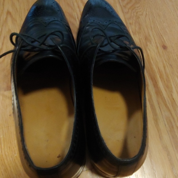 Geox black wingtips size 44 (US 11) - Picture 2 of 4